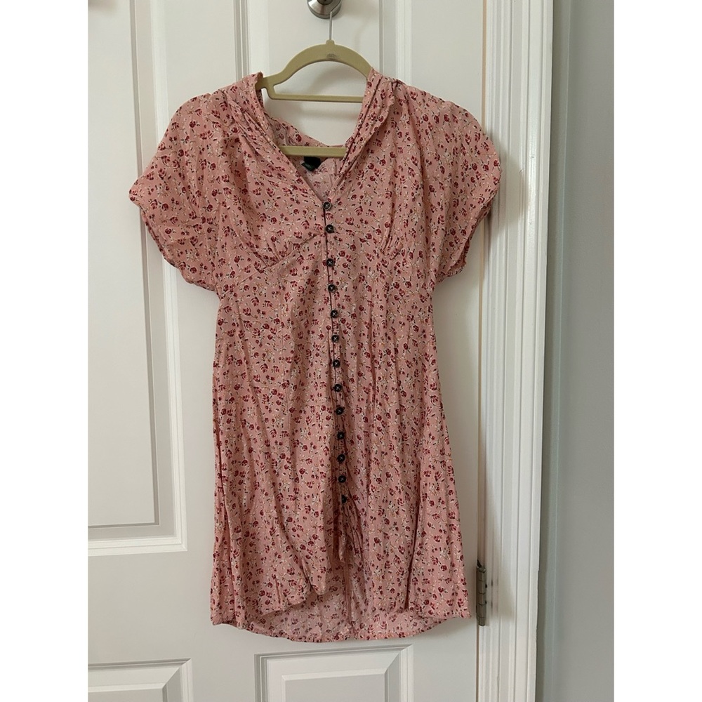 Pink Floral Dress
